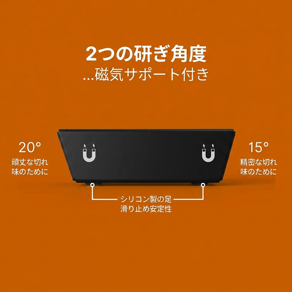 NestPan ダイヤモンドローラー研ぎ器™｜転がすだけで、切れ味が戻る