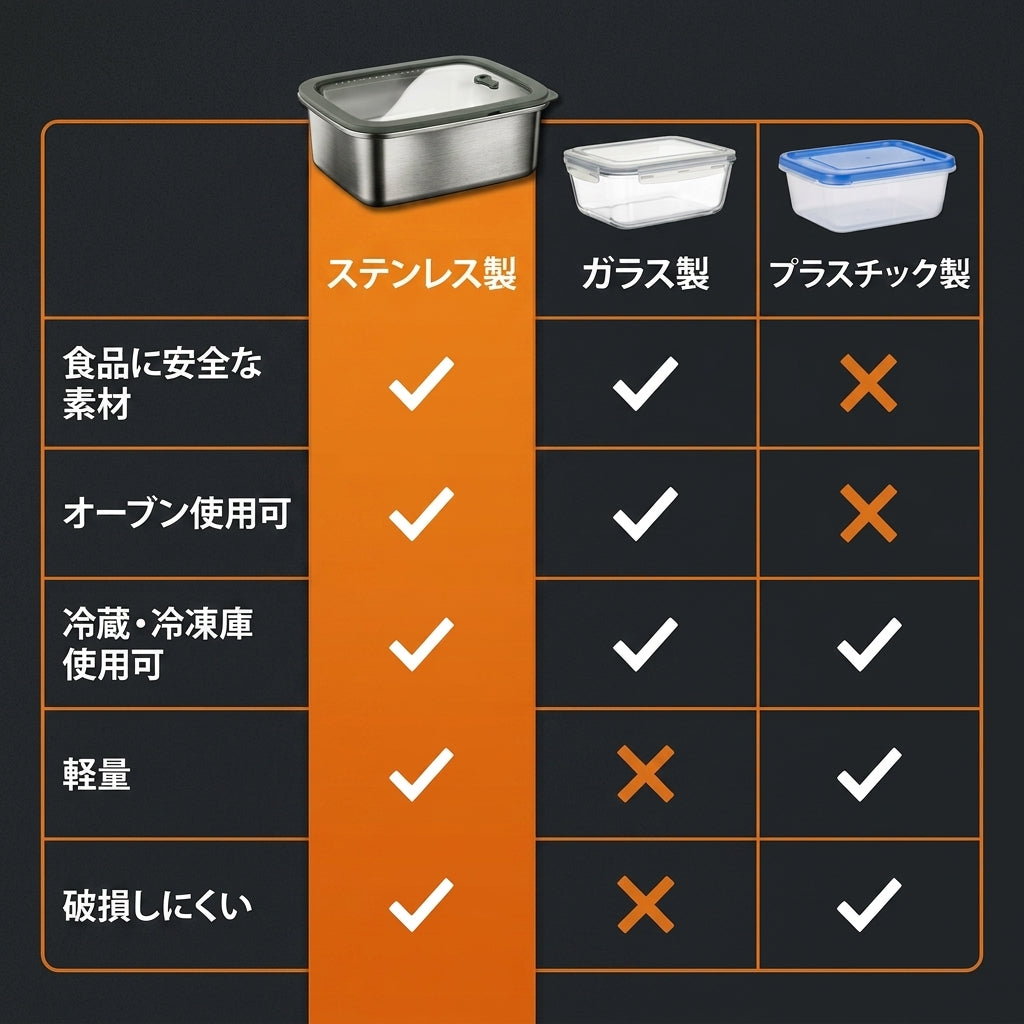 NestPan ステンレス保存容器™｜そのまま冷蔵庫へ、そのまま食卓へ