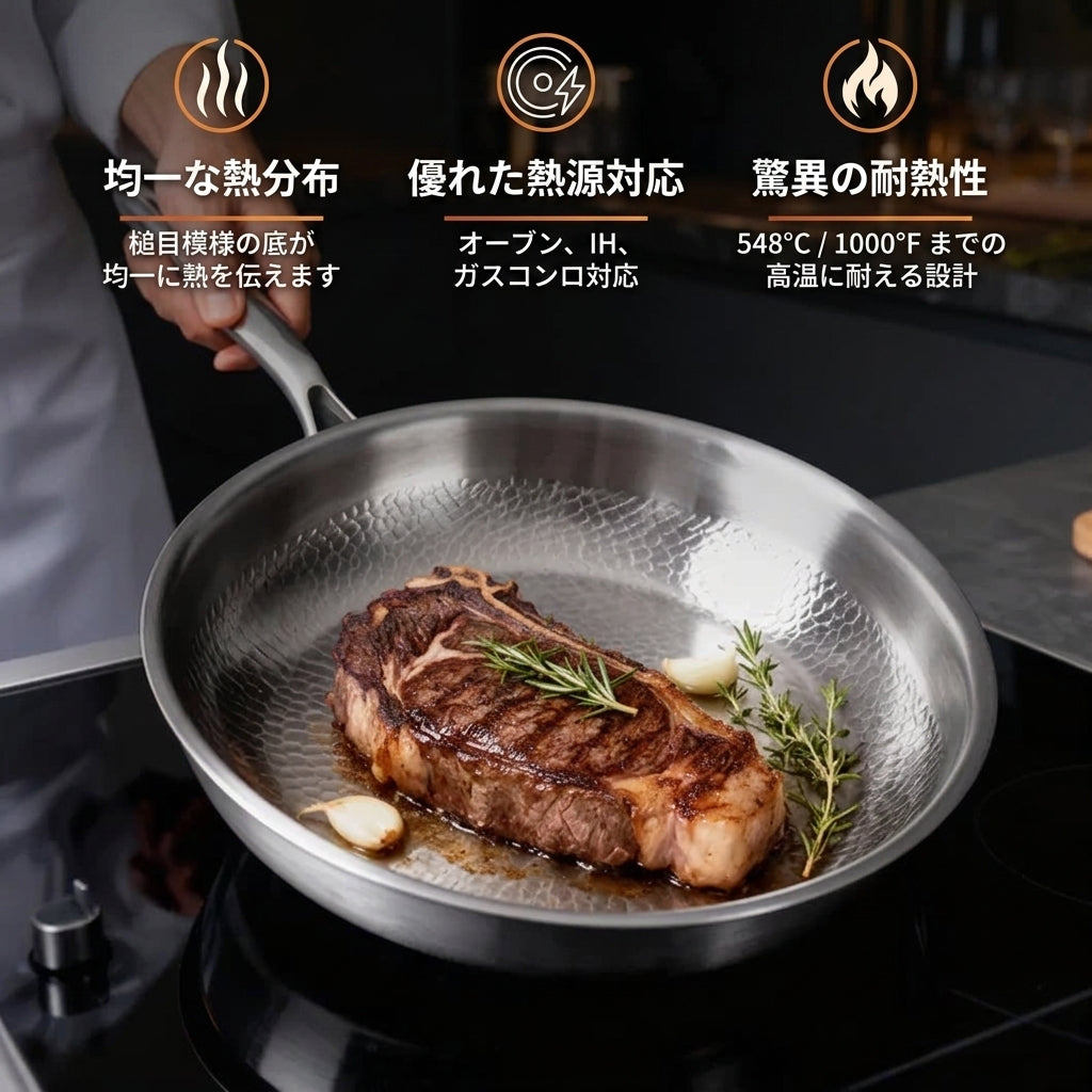 NestPan チタン エッセンシャル5点セット™｜これ一式で、台所が変わる