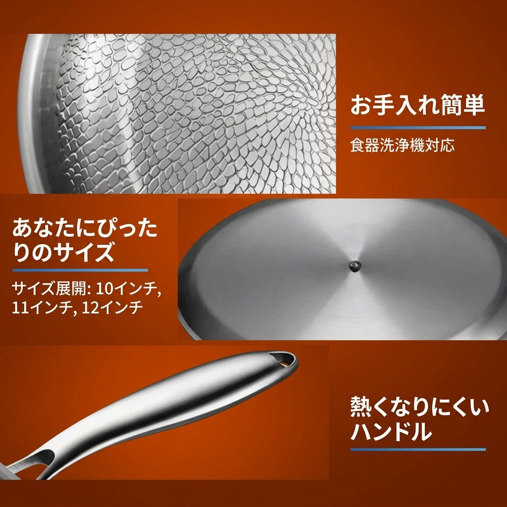 NestPan チタン エッセンシャル5点セット™｜これ一式で、台所が変わる