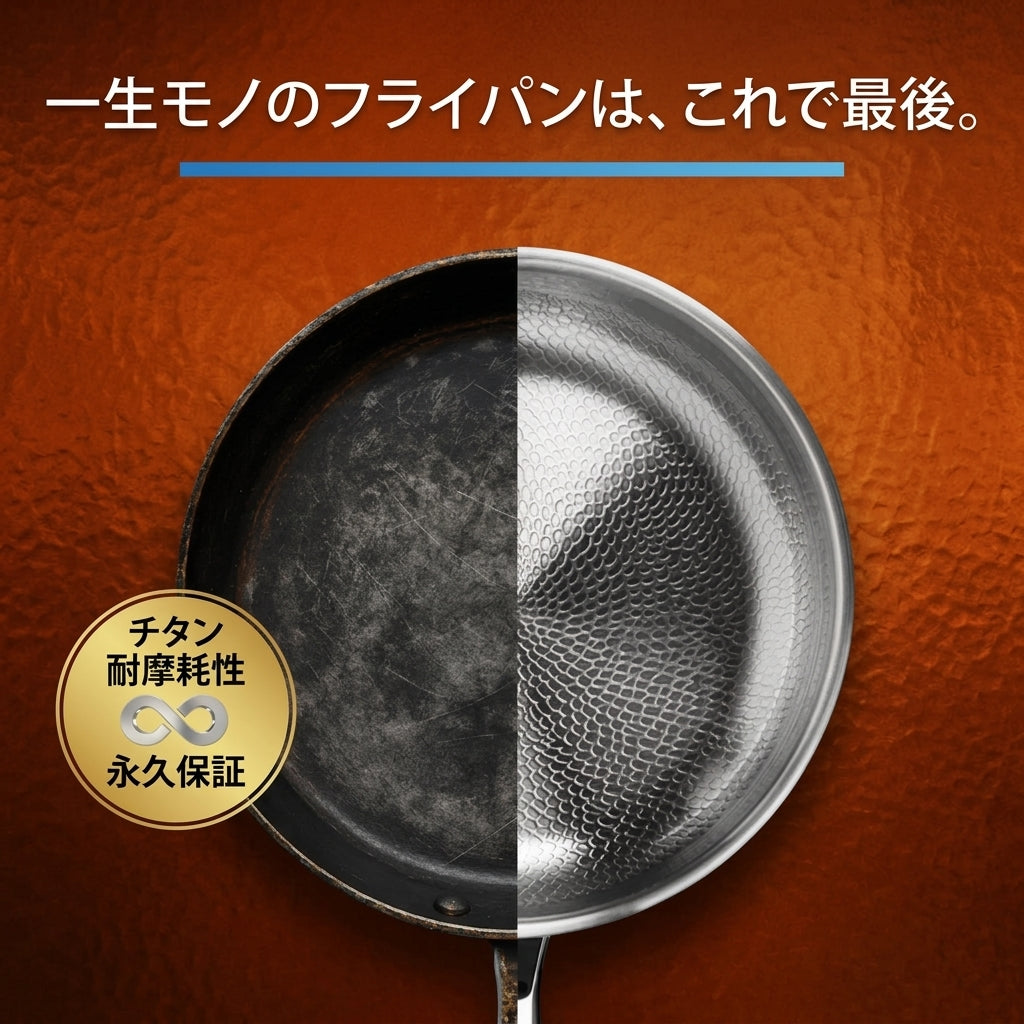 NestPan チタン エッセンシャル5点セット™｜これ一式で、台所が変わる